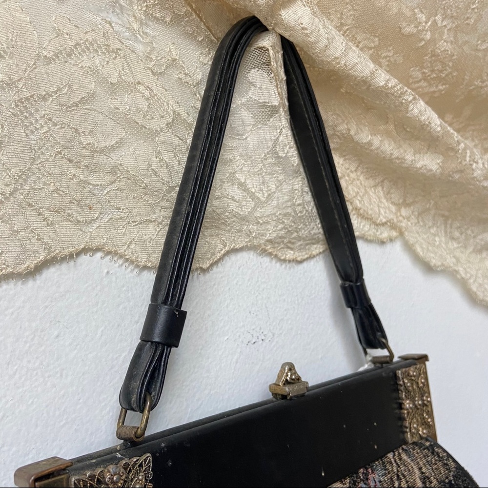 1950’s Bags by Edward • Tapestry Bag - Picture 7 of 13